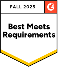 G2 Best Meets Requirements Fall 2025